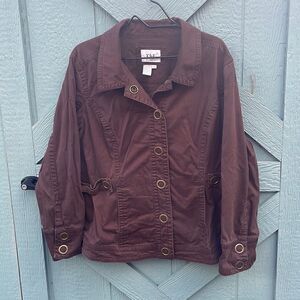 Live a Little Brown Jacket